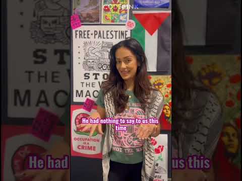 FINE ISN’T FINE WHEN CONFRONTED ABOUT GAZA