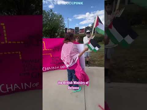 NO INTEL FOR GENOCIDE Rally in Reno, Nevada | Bases Off Cyprus
