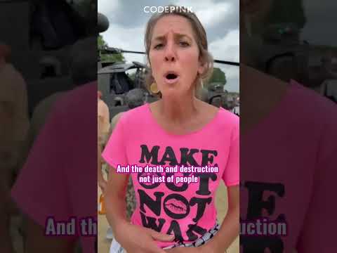 THE VIOLENCE BEHIND  THE APACHE AND  BLACK HAWK DISPLAY