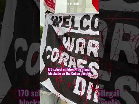 Outside the War Crimes Correspondents’ Dinner