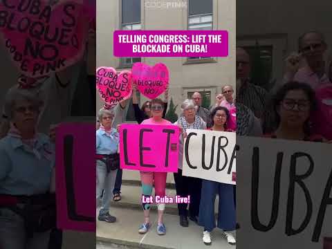 🇨🇺 Our message for Congress...