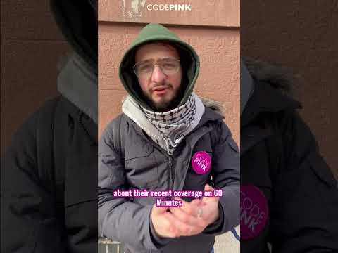 Telling 60 Minutes: STOP STOKING WAR!