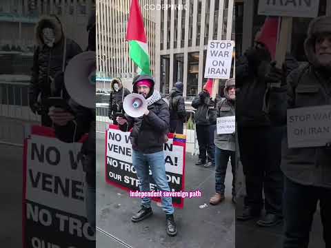 NYC rallies in solidarity with Venezuela