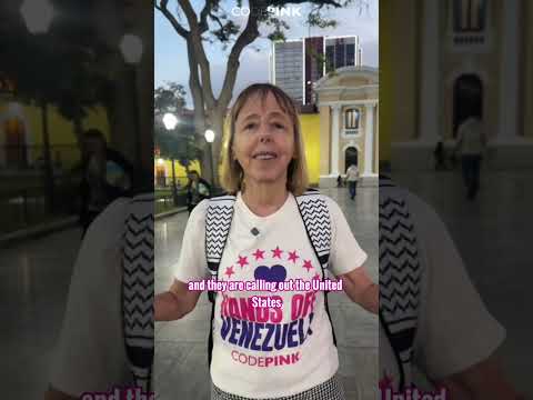 Peace delegation reports from Venezuela