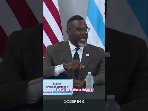 Chicago Mayor joins call to #CutThePentagon