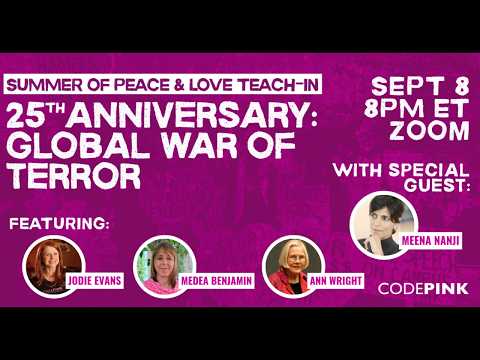 The War of Terror: Summer of Peace & Love Teach-in