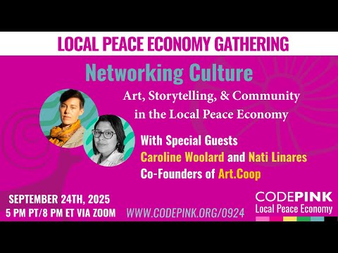 Networking Culture | LPE Gathering 9.24.2025 Guests: Caroline Woolard and Nati Linares from Art.coop