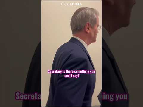 TREASURY SECRETARY CONFRONTED FOR STARVING CUBA