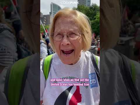 Protesting against NATO at The Hague