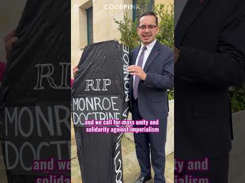 Nuestra America rejects the Monroe Doctrine