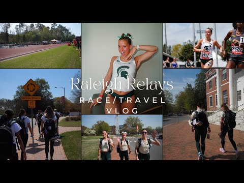 Travel With Me to Raleigh Relays! | Weekend Meet Vlog