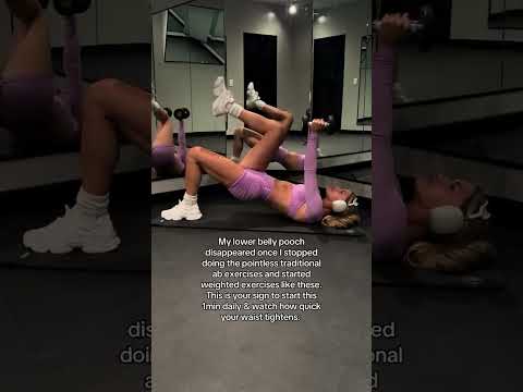 Let’s get you sculpted in just weeks #FullBodyWorkout #PilatesForWomen #DumbbellWorkout #StrongGirls