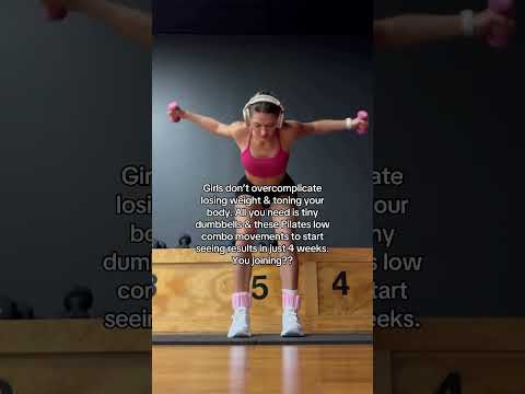 The perfect plan to get you toned & ready for summer #FullBodyWorkout #PilatesForWomen #Dumbbell