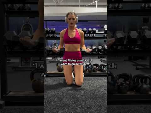 Pilates toned & sculpted arms #transformation #tranformationchallenge #fullbodyworkout #workouttutor