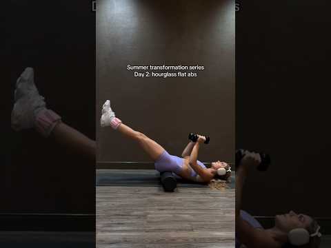 Day 2 Pilates hourglass ab workoutFollow along for day 3  #treadmillworkout  #cardioworkouts #cardio