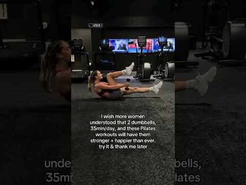 Join the 321 method #FullBodyWorkout #PilatesForWomen #DumbbellWorkout #StrongGirls #PilatesStrength