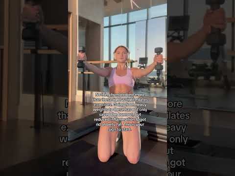 Once you start Pilates, you’ll never go back #FullBodyWorkout #PilatesForWomen #DumbbellWorkout
