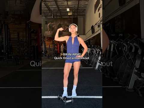 This is your sign to try bikini arms workout #treadmillworkout #treadmillworkout #workoutchallenge