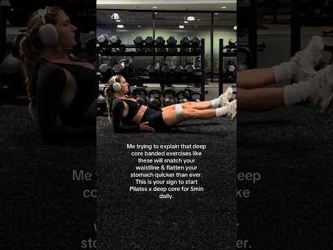 Start Pilates x deep core workouts today #transformation #tranformationchallenge #fullbodyworkout
