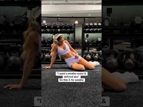 Ab & waist workout to try post workouts #transformation #tranformationchallenge #fullbodyworkout