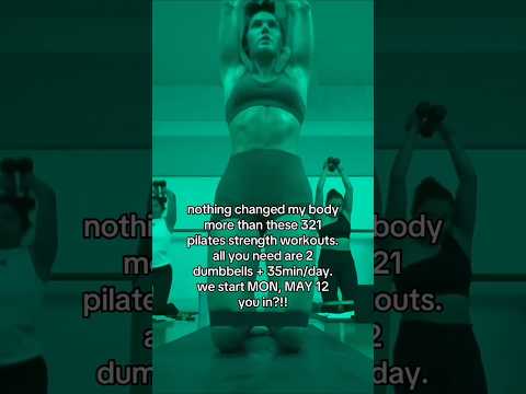 We start with a new week of workouts for summer through Pilates x strength! #transformatio #gym