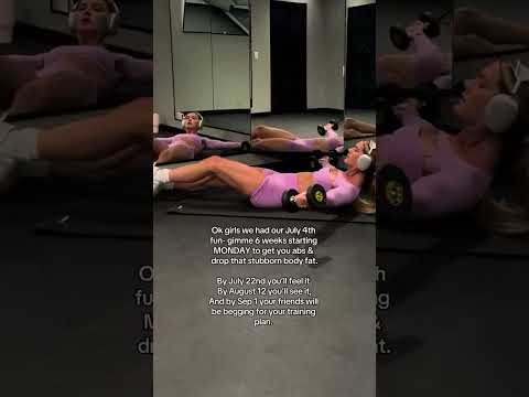 The perfect time to join the team All workouts #FullBodyWorkout #PilatesForWomen #DumbbellWorkout