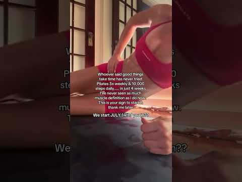 Ready to start actually seeing results??! • • #FullBodyWorkout #PilatesForWomen #DumbbellWorkout