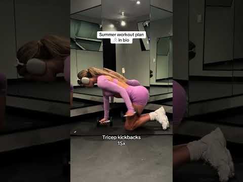 Your next arm workout All workouts #FullBodyWorkout #PilatesForWomen #DumbbellWorkout #StrongGirls