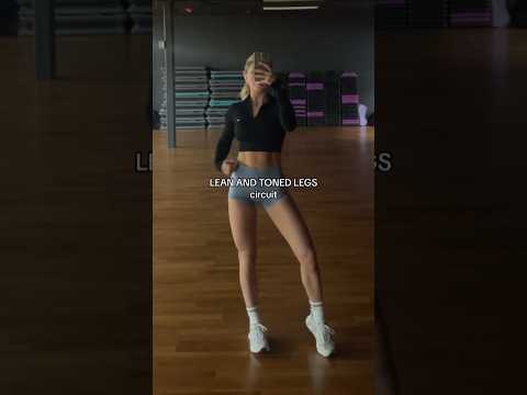 Lean and toned legs circuit Can all be done from home! #workout #workoutmotivation #fitness #legwork