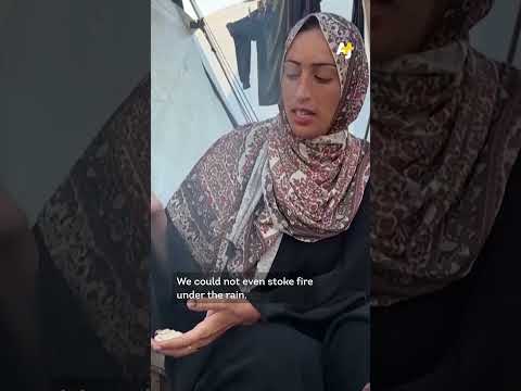 Gaza’s Tents Are Flooding Amid Heavy Rain and Displacement