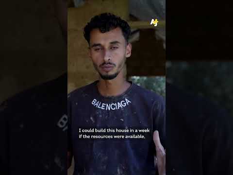 Risking Death To Build New Houses in Gaza