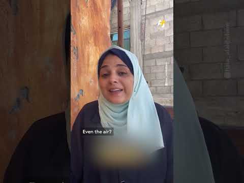 Israel Drops “Skunk Water” on Displaced Palestinians