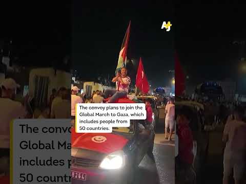 Sumud, a North African-led aid convoy, is on its way to Rafah to break Israel’s siege on Gaza