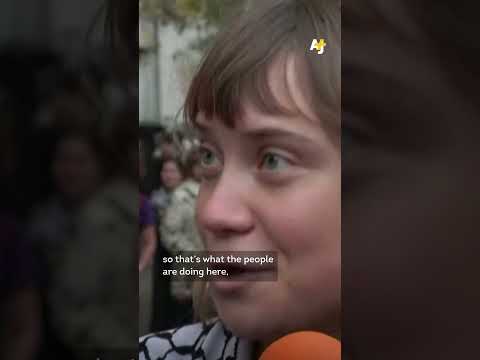 Greta Thunberg Joins Student Protests in France