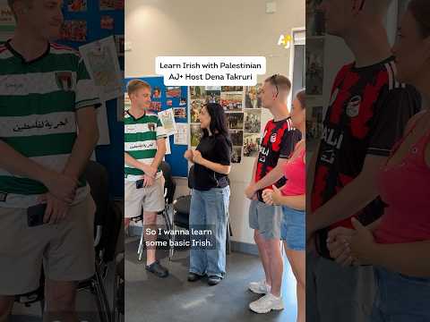 Dena Tests Her Irish Skills