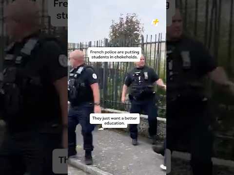 France Student Protests Over Education