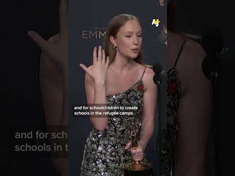 Hacks Star Hannah Einbinder uses her platform to speak out for Gaza at the Emmys