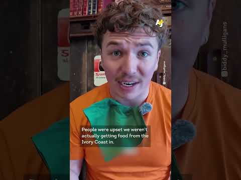 This Irish pub flipped its flag to support Ivory Coast at the World Cup.