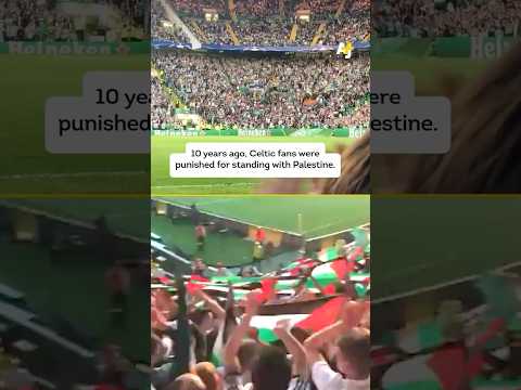 Scottish Football Fans Turn a Fine into Fundraiser for Palestine