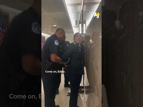 U.S. Veterans Interrupt Senate Hearing: “You’re Complicit in a Genocide”