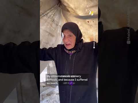 Lebanese Woman Surviving Israel’s Genocide in Gaza