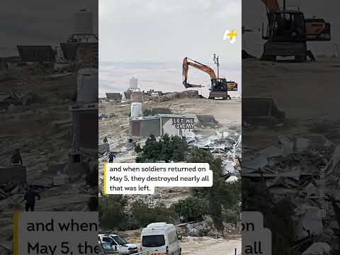 Israeli Forces Have Erased Nearly This Entire Village in the Occupied West Bank