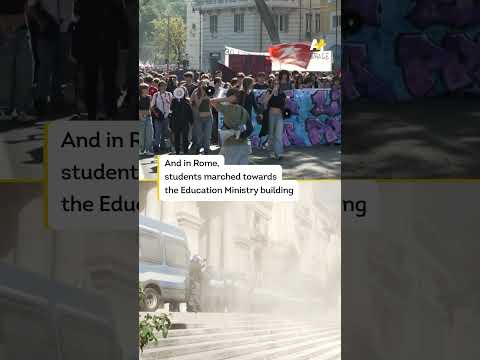 Police Crackdown on Italy Protests