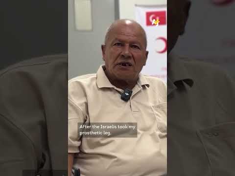 Israel Forced a Palestinian Man To Give Up His Prosthetic Leg
