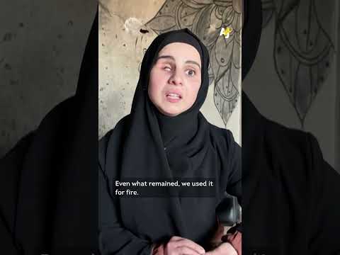 This Palestinian artist lost her eye from Israeli shelling. Now she draws only eyes.