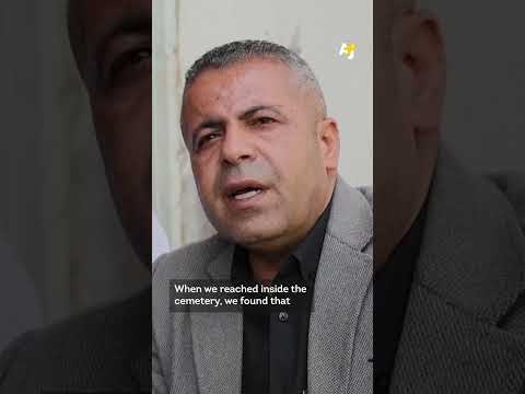 Israeli Settlers Force Son to Re-Bury His 80-Year-Old Father.