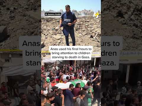 Anas al-Sharif’s Last Report Before Israel Killed Him