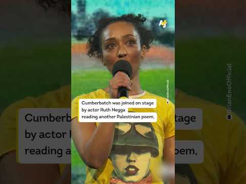 Benedict Cumberbatch Recites Iconic Palestinian Poet Mahmoud Darwish