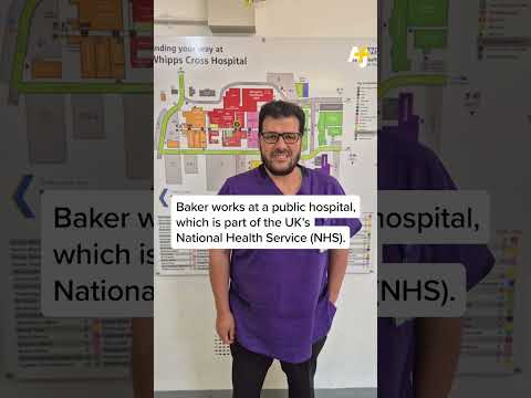 A British Palestinian nurse was threatened at work for using a watermelon Zoom background.