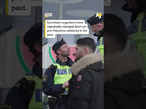 Protesters Condemn Eurovision Hypocrisy on Israel